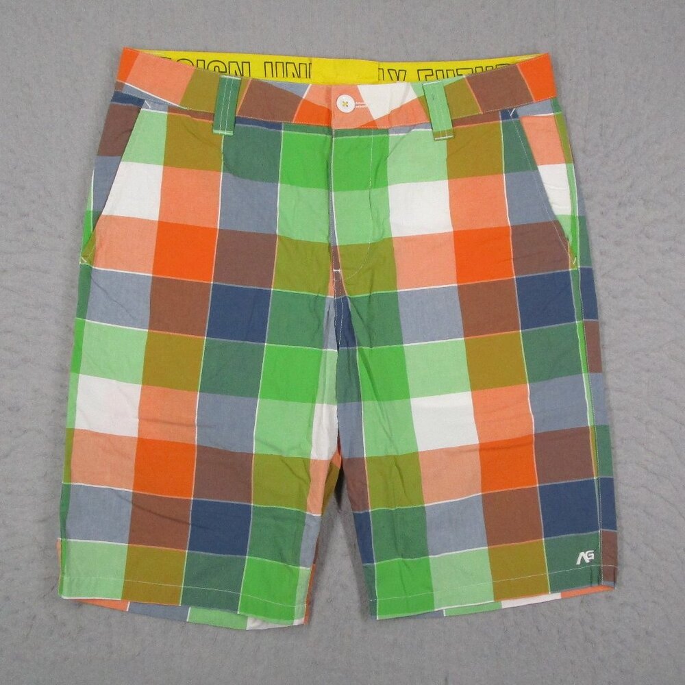 Analog Shorts Mens 32 Multicolor Bermuda Skate Golf Retro Casual Resort